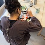 élève cours de dessin